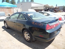 1998 HONDA ACCORD COUPE EX GREEN AT 2.3 A19984